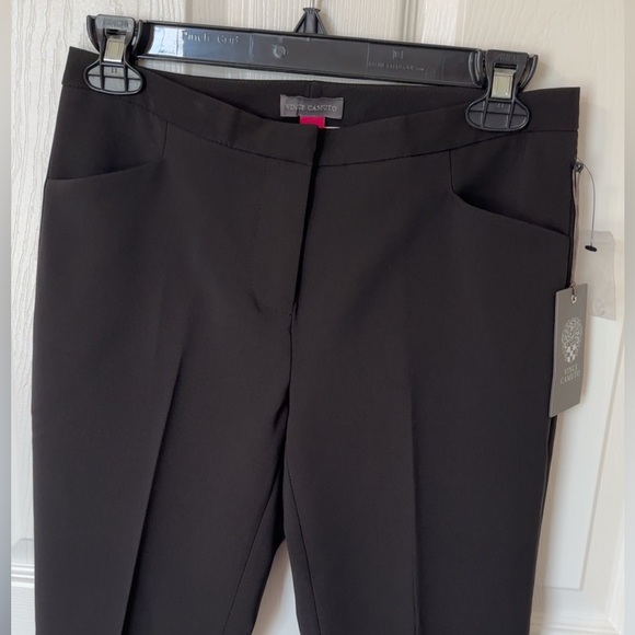 Vince Camuto Black Slim Fit Trousers - Picture 3 of 5